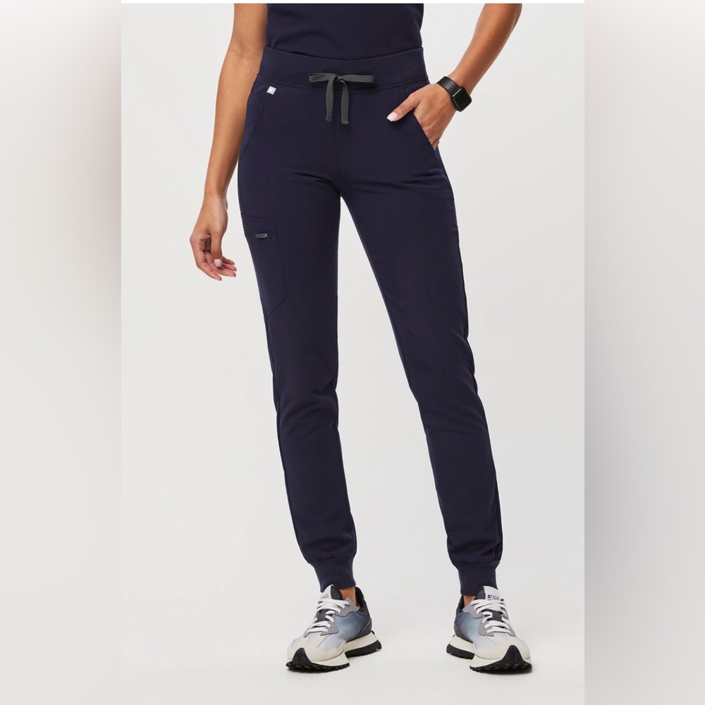 FIGS Zamora Jogger Scrub Pants XSP Navy